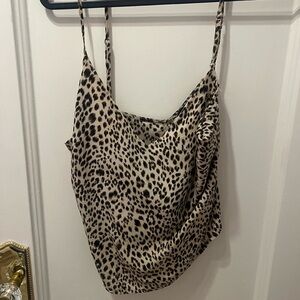Leopard Print Cami Top